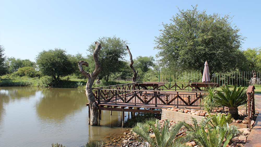 Dam viewing deck